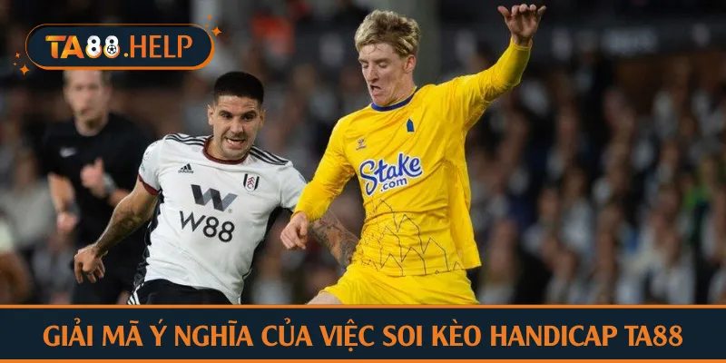 Giải mã ý nghĩa của việc soi kèo handicap TA88